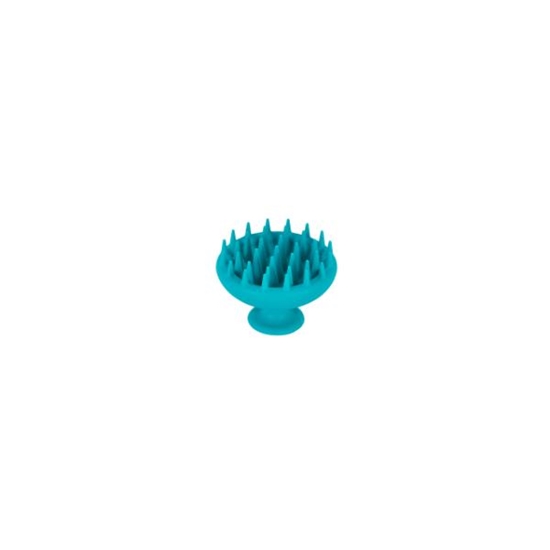 Picture of Freedog Ergo Silicone Dog Brush Turquoise | Grooming